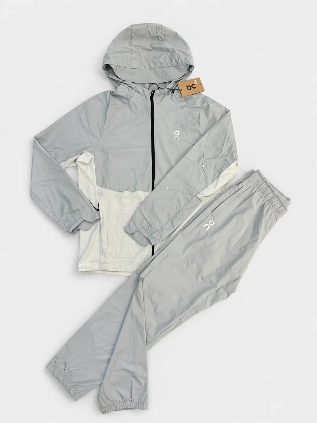 Cloud Grey Hooded Tracksuit
