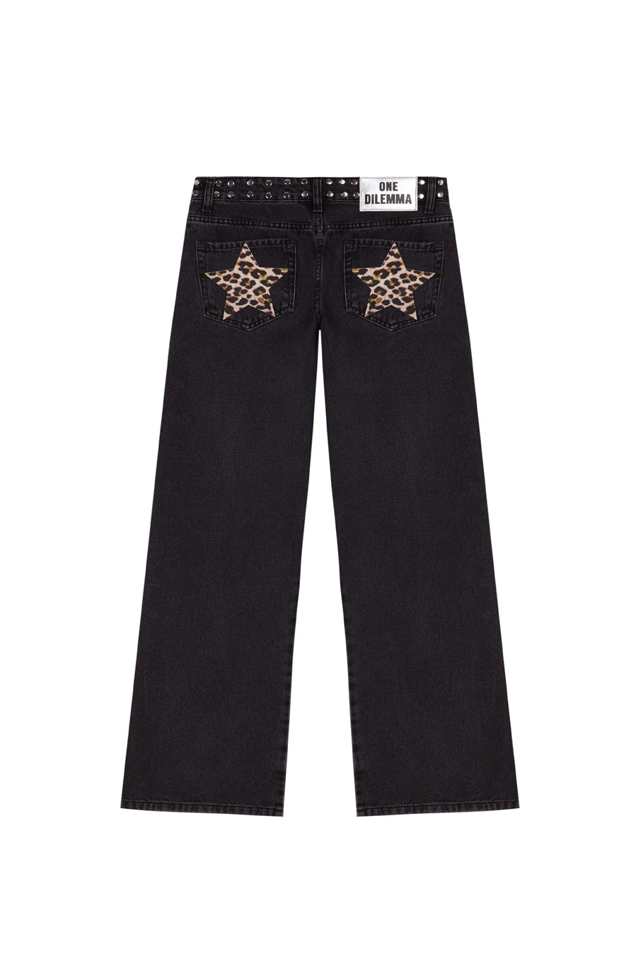 BLACK JEANS SAFARI STAR