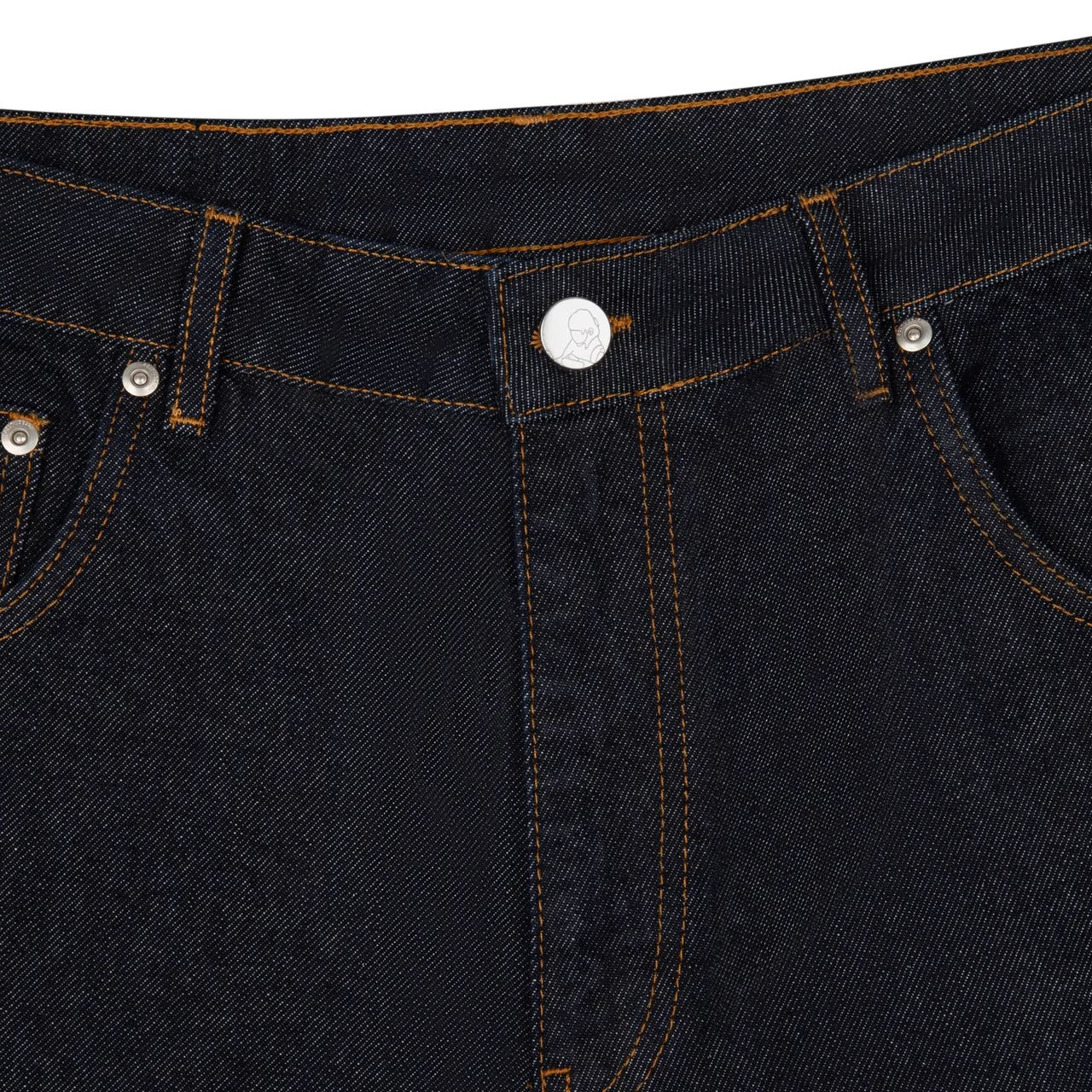 "kyoto" indigo raw Denim