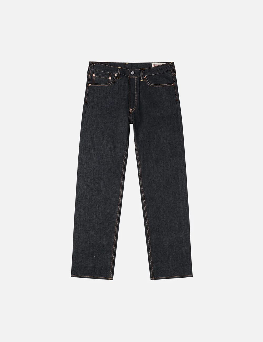 Daicock White Print Baggy-Fit Jeans #2000